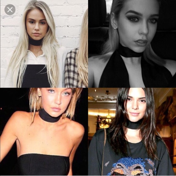 ❤️🆕Wide Black velvet choker❤️Brand new - Picture 8 of 8